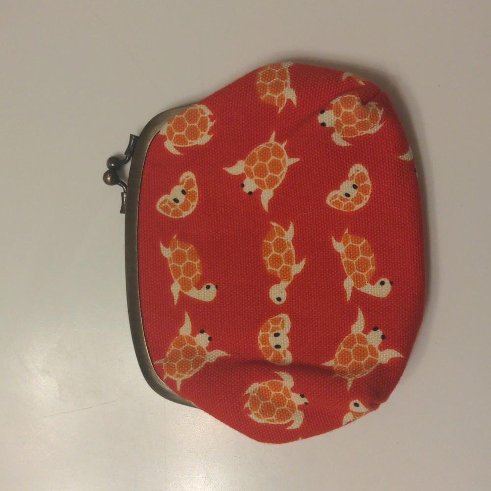 Turtle coin purse